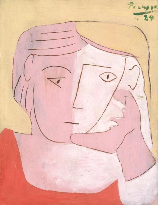 Head of a Woman 1924 by Pablo Picasso 1881-1973